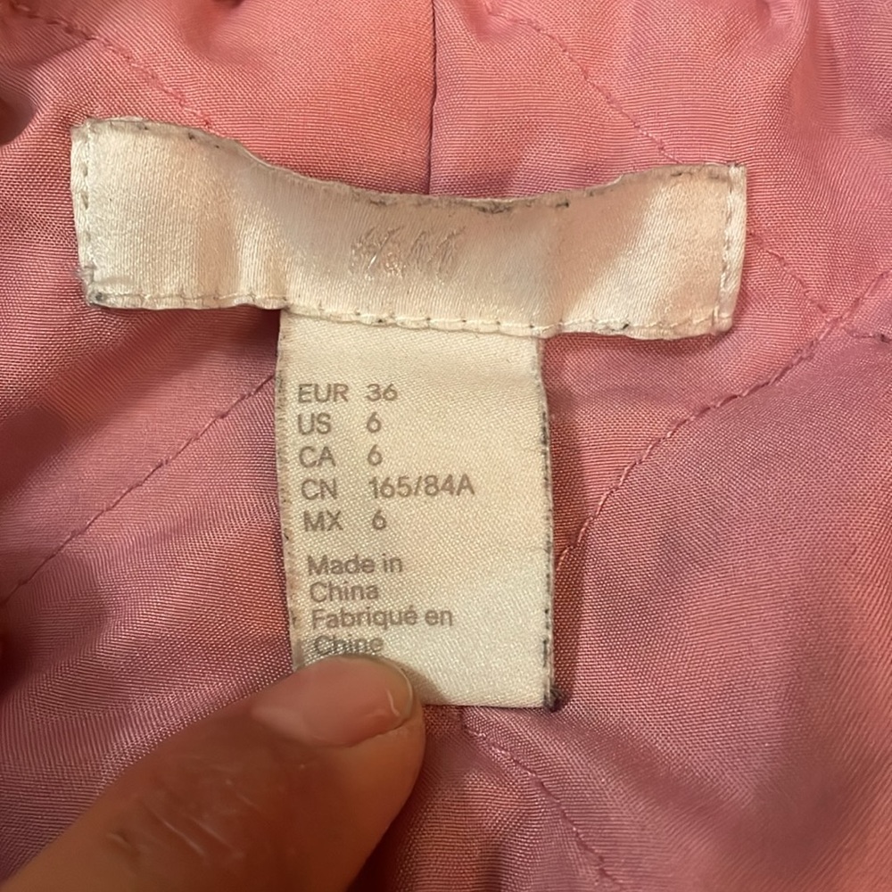 Pink Bomber Jacket - Picture 7 of 8
